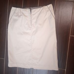 Aquascutum of London kaki skirt size 10
